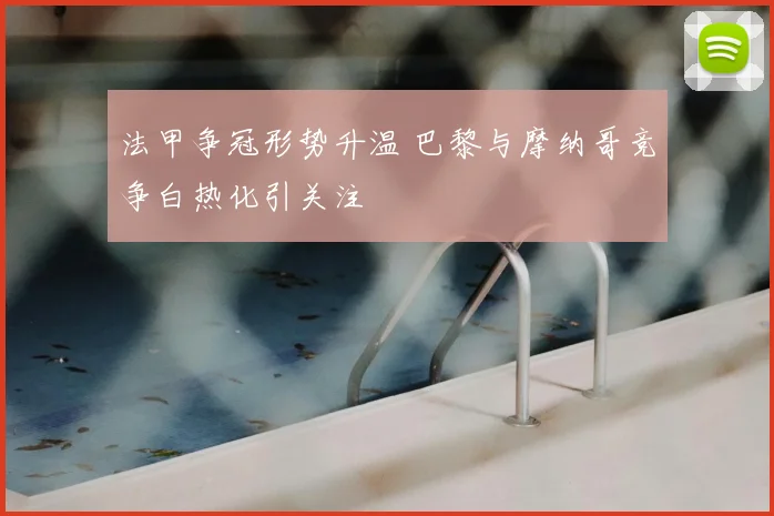 法甲争冠形势升温 巴黎与摩纳哥竞争白热化引关注