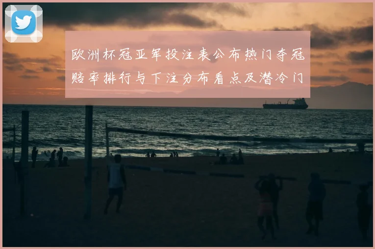 欧洲杯冠亚军投注表公布热门夺冠赔率排行与下注分布看点及潜冷门警示